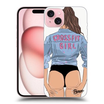 Obal pro Apple iPhone 15 - Crossfit girl - nickynellow