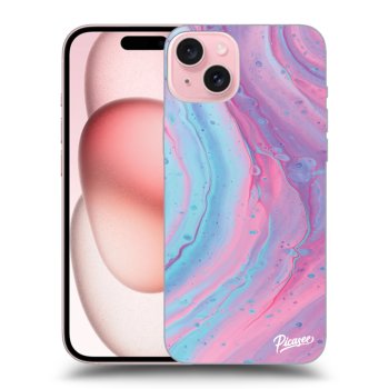 Obal pro Apple iPhone 15 - Pink liquid