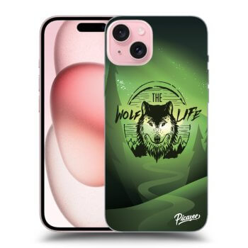Obal pro Apple iPhone 15 - Wolf life