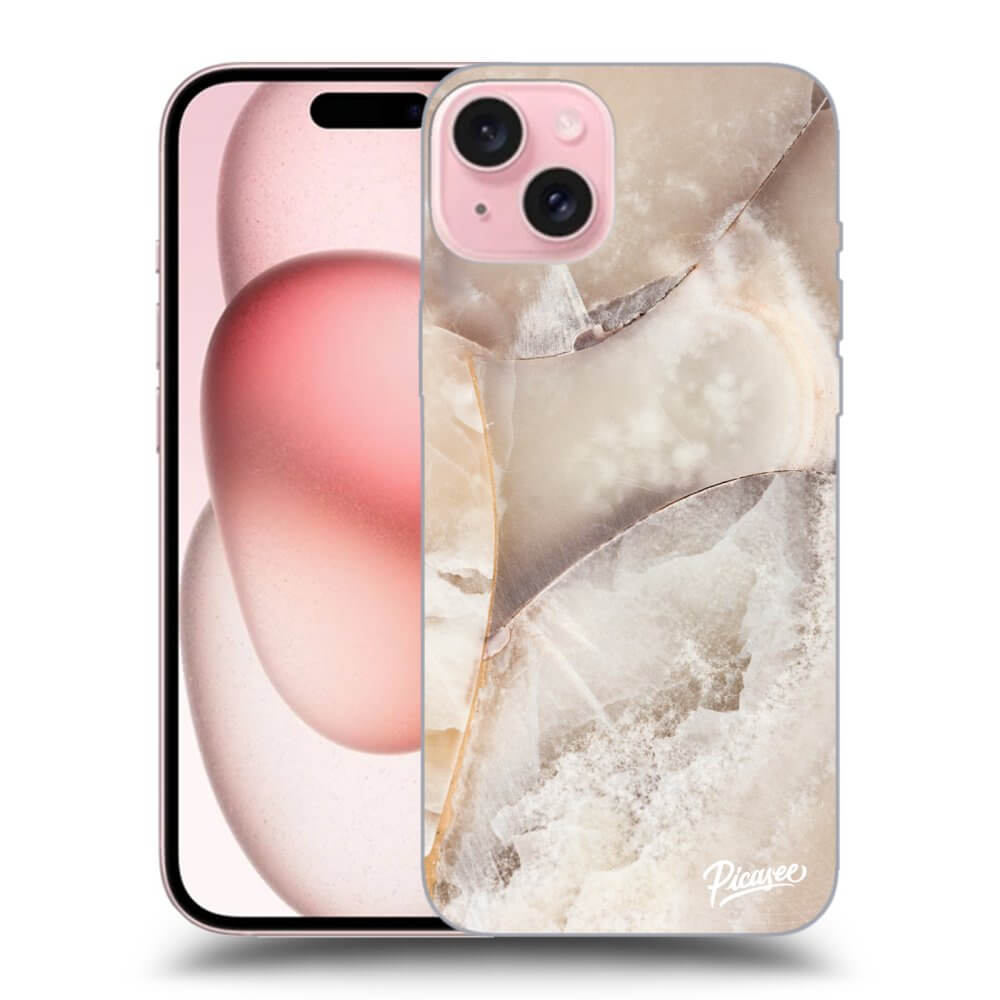 Picasee ULTIMATE CASE MagSafe pro Apple iPhone 15 - Cream marble