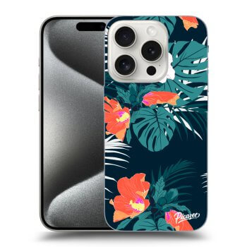 Obal pro Apple iPhone 15 Pro - Monstera Color