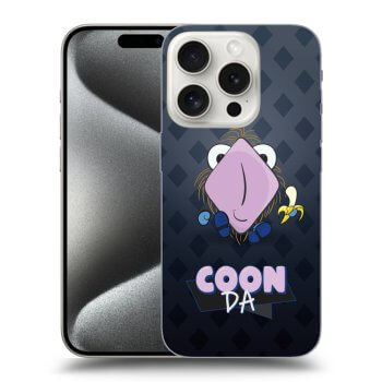 Obal pro Apple iPhone 15 Pro - COONDA chlupatka - tmavá