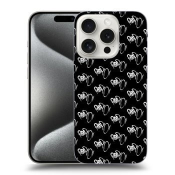 Obal pro Apple iPhone 15 Pro - Separ - White On Black