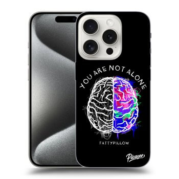 Obal pro Apple iPhone 15 Pro - Brain - White