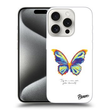 Picasee ULTIMATE CASE pro Apple iPhone 15 Pro - Diamanty White