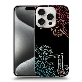 Obal pro Apple iPhone 15 Pro - Flowers pattern