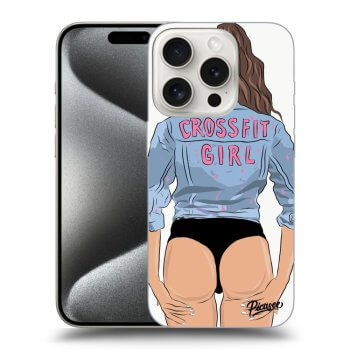 Obal pro Apple iPhone 15 Pro - Crossfit girl - nickynellow