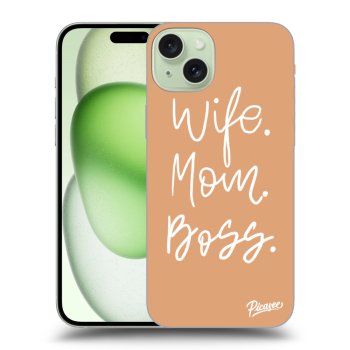 Obal pro Apple iPhone 15 Plus - Boss Mama