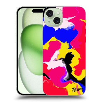Obal pro Apple iPhone 15 Plus - Watercolor