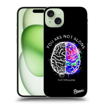 Obal pro Apple iPhone 15 Plus - Brain - White