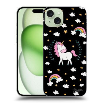 Obal pro Apple iPhone 15 Plus - Unicorn star heaven