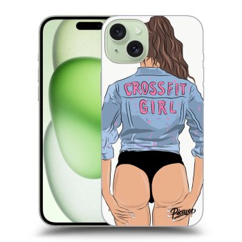 Obal pro Apple iPhone 15 Plus - Crossfit girl - nickynellow