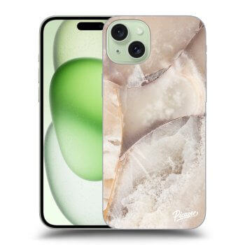 Obal pro Apple iPhone 15 Plus - Cream marble
