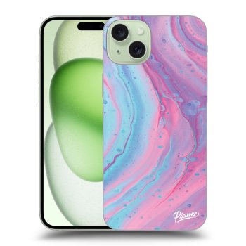 Obal pro Apple iPhone 15 Plus - Pink liquid