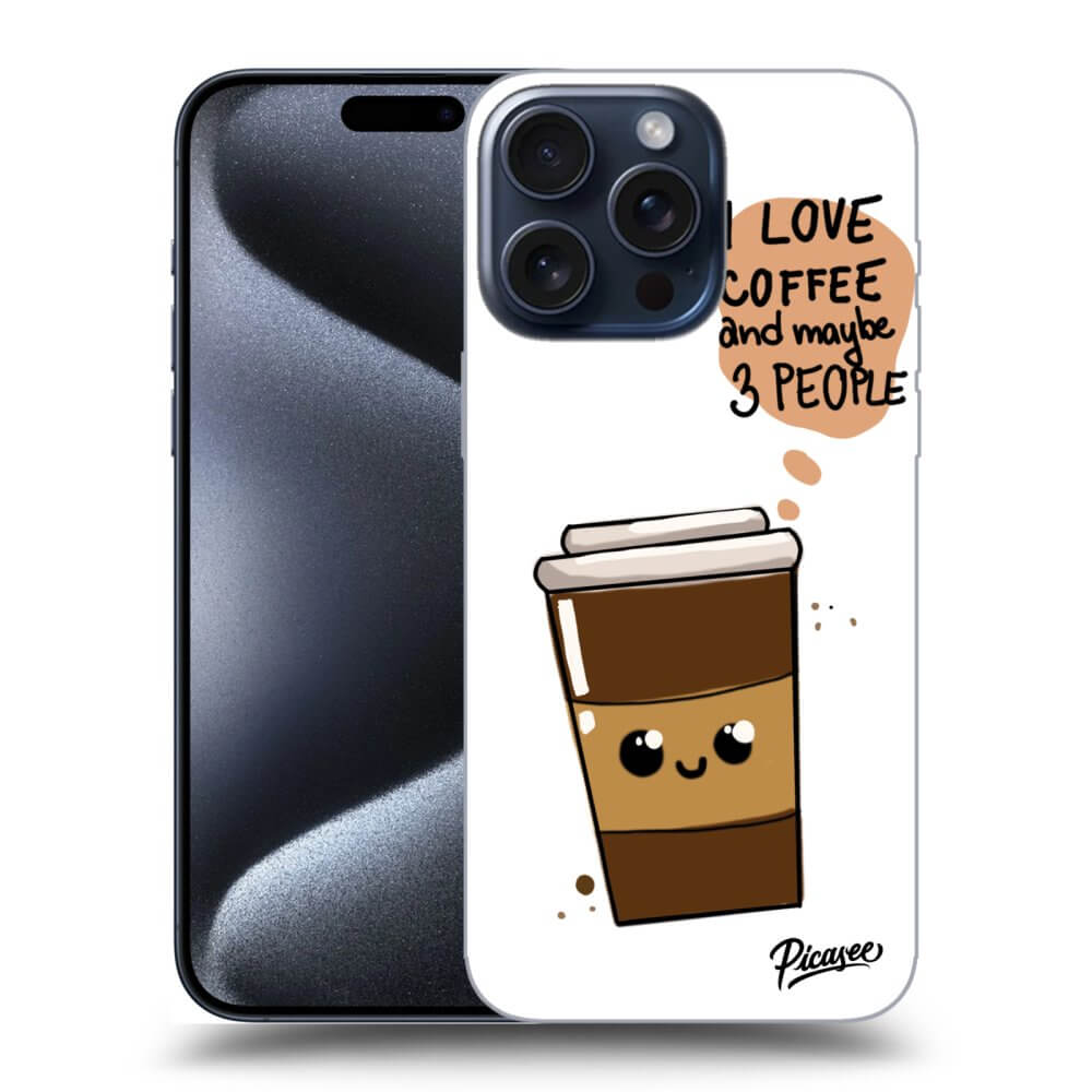 Picasee ULTIMATE CASE MagSafe pro Apple iPhone 15 Pro Max - Cute coffee