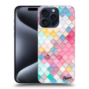Obal pro Apple iPhone 15 Pro Max - Colorful roof