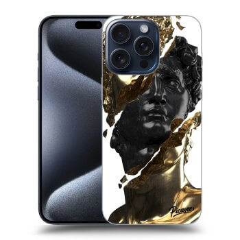 Obal pro Apple iPhone 15 Pro Max - Gold - Black