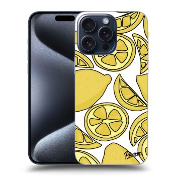 Obal pro Apple iPhone 15 Pro Max - Lemon