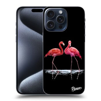 Obal pro Apple iPhone 15 Pro Max - Flamingos couple