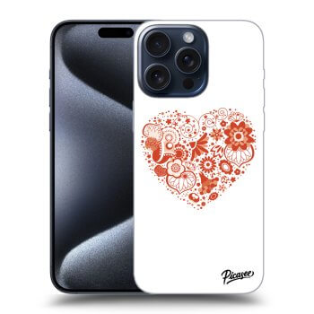 Obal pro Apple iPhone 15 Pro Max - Big heart