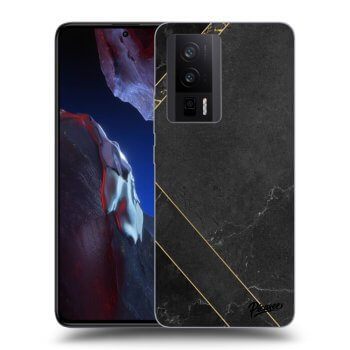 Obal pro Xiaomi Poco F5 Pro 5G - Black tile