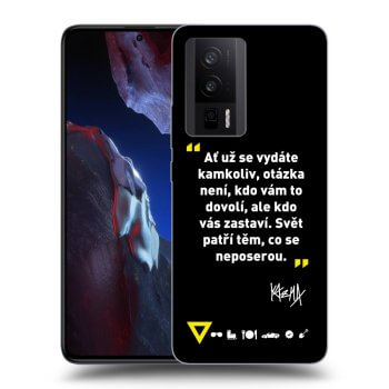 Obal pro Xiaomi Poco F5 Pro 5G - Kazma - SVĚT PATŘÍ TĚM, CO SE NEPOSEROU