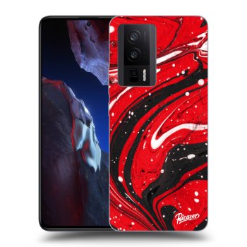 Obal pro Xiaomi Poco F5 Pro 5G - Red black