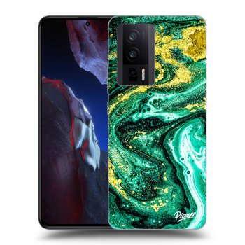 Obal pro Xiaomi Poco F5 Pro 5G - Green Gold