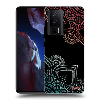 Obal pro Xiaomi Poco F5 Pro 5G - Květinový vzor