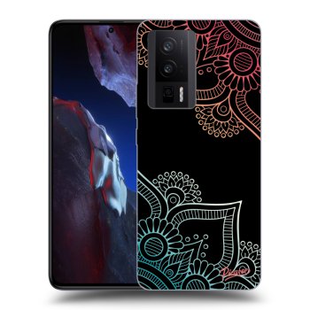 Obal pro Xiaomi Poco F5 Pro 5G - Flowers pattern