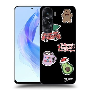 Obal pro Honor 90 Lite 5G - Christmas Stickers