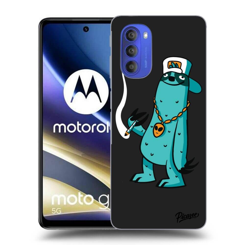 Picasee silikonový černý obal pro Motorola Moto G51 - Earth - Je mi fajn