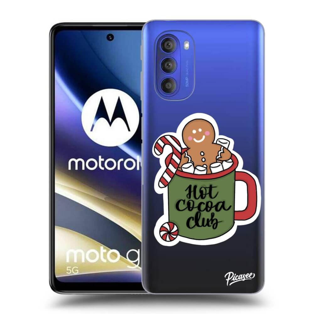 Silikonový Průhledný Obal Pro Motorola Moto G51 - Hot Cocoa Club