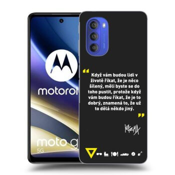 Obal pro Motorola Moto G51 - Kazma - MĚLI BYSTE SE DO TOHO PUSTIT