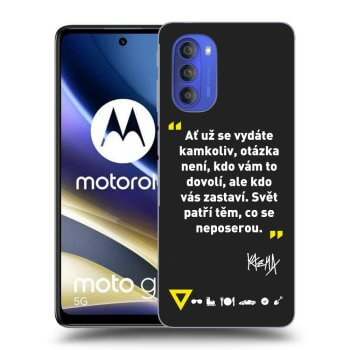 Obal pro Motorola Moto G51 - Kazma - SVĚT PATŘÍ TĚM, CO SE NEPOSEROU