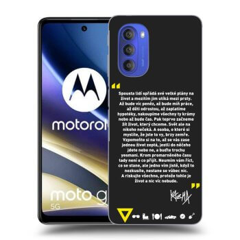 Obal pro Motorola Moto G51 - Kazma - BUĎTE TROCHU YESMANI