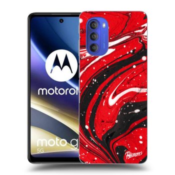 Obal pro Motorola Moto G51 - Red black