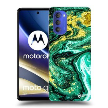Obal pro Motorola Moto G51 - Green Gold