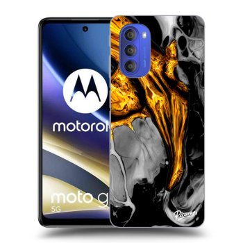 Obal pro Motorola Moto G51 - Black Gold