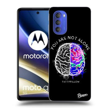 Obal pro Motorola Moto G51 - Brain - White