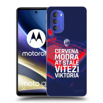 Picasee silikonový černý obal pro Motorola Moto G51 - FC Viktoria Plzeň E