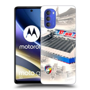 Picasee silikonový černý obal pro Motorola Moto G51 - FC Viktoria Plzeň G