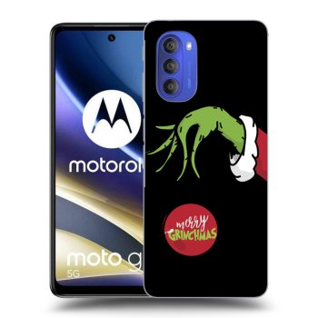 Picasee silikonový černý obal pro Motorola Moto G51 - Grinch