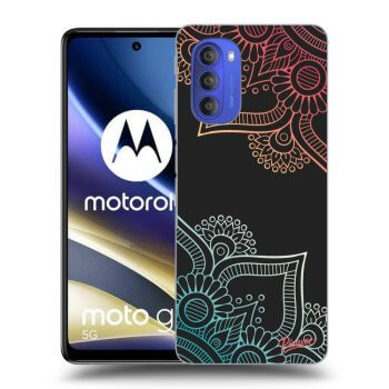 Obal pro Motorola Moto G51 - Květinový vzor