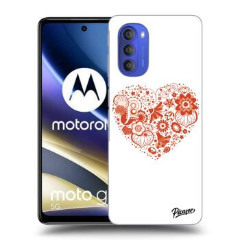 Obal pro Motorola Moto G51 - Big heart