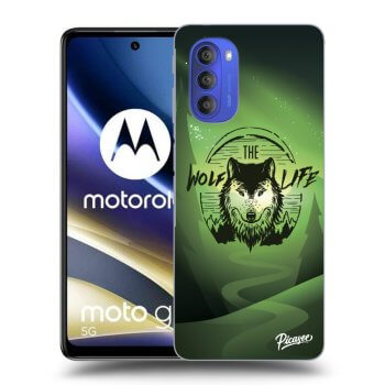 Obal pro Motorola Moto G51 - Wolf life