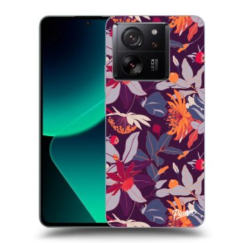 Obal pro Xiaomi 13T Pro - Purple Leaf