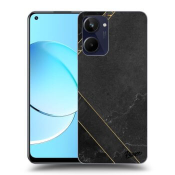 Obal pro Realme 10 4G - Black tile