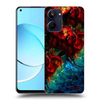 Picasee silikonový černý obal pro Realme 10 4G - Universe