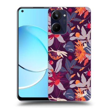 Obal pro Realme 10 4G - Purple Leaf